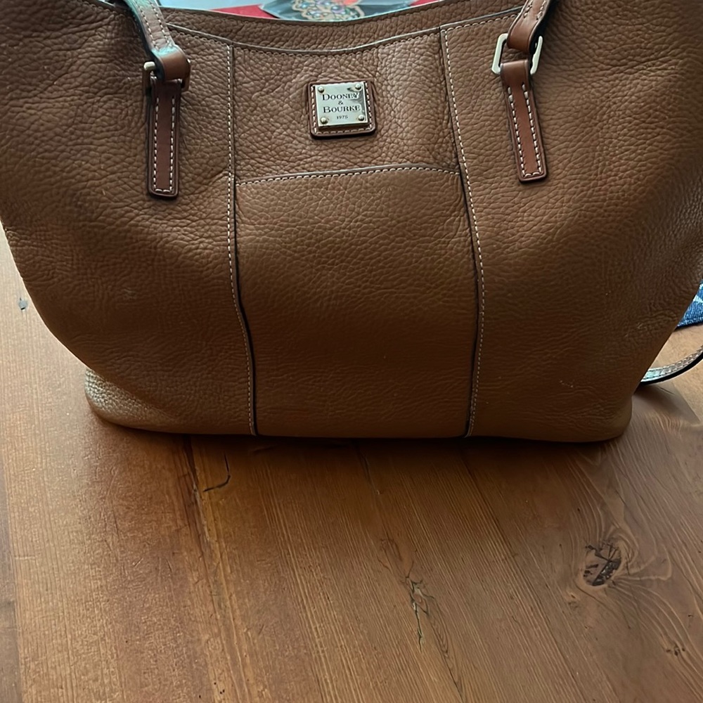 Dooney & Bourke purse.  Measurements:             11”L. X 15”W